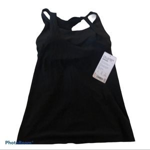 Athleta Ultimate 2 in 1 Support Top A-C NWT Black XS​